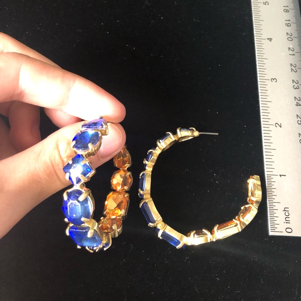 BaubleBar gem hoops - Picture 3 of 4